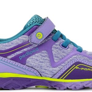 pediped Lavender Kids Sneakers